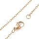 Copper Wire Wrapped Natural Rose Quartz Heart Pendant Necklaces NJEW-JN03971-01-7