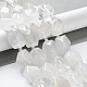 Granos de cristal de cuarzo natural hebras G-C182-26-02-2
