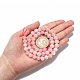 Madagascar rosa naturale perle di quarzo Strads G-D655-8mm-5