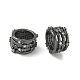 Messing Micro Pave klare Zirkonia Perlen&nbsp;CU-CBAC675-07B-1