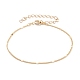 (vente d'usine de fêtes de bijoux) chaînes figaro en laiton bracelets et colliers ensembles de bijoux SJEW-JS01145-8