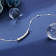 Unicraftale 2pcs 2 styles 304 perles en tube d'acier inoxydable STAS-UN0020-72-2