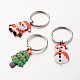 Porte-clés de Noël en acier inoxydable KEYC-JKC00087-1