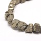 Natural Pyrite Nuggets Beads Strands G-I125-91-3