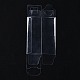 Emballage cadeau rectangle en plastique transparent pvc CON-F013-01A-2