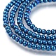 Chapelets de perles en verre électroplaqué X-EGLA-I013-2mm-FP02-3