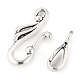 Tibetan Style Antique Silver Wing Hook and Eye Clasps X-LF1157Y-3