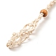Braided Wax Rope Cord Macrame Pouch Necklace Making X-NJEW-J007-01-2