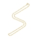 Herren-Halskette aus 201 Figaro-Ketten aus Edelstahl NJEW-N050-A08-3-50G-3