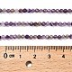 Natürlichen Amethyst Perlen Stränge&nbsp;G-RM2025-29-3mm-5
