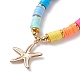 Collier pendentif étoile de mer NJEW-TA00017-4