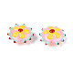 Abalorios de colores vario hechos a mano&nbsp;LAMP-T023-25F-3