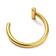 Placcatura ionica (ip) 304 anello per labbra in acciaio inossidabile gioielli penetranti AJEW-K037-05A-G-2