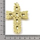 Латунные микро проложить кубического циркония подвески KK-U072-39G-3