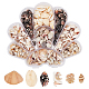 Ph pandahall 370 pièces perles de coquille en spirale naturelle SHEL-PH0001-46-1