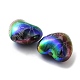 Perles acryliques opaques plaquées UV MACR-K351-17-2