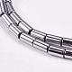 Electroplate Non-magnetic Synthetic Hematite Beads Strands X-G-J162-C-05-3