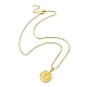 Collane con ciondolo in acciaio inossidabile 304&nbsp;NJEW-K264-01G-1