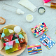 Pandahall elite 90 pz 9 colori etichetta di carta sapone fatta a mano DIY-PH0005-60-4