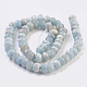 Chapelets de perles en aigue-marine naturelle G-F568-037-B-2