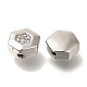 Латунные микро проложить кубического циркония KK-Q001-05P-01-2