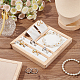 NBEADS Wooden Jewelry Display Tray Kit EDIS-WH0030-21B-4