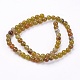 Natural Crackle Agate Stone Bead Strands X-G-R193-16-6mm-2