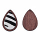 Grands pendentifs en cuir de vachette écologique FIND-N049-14-1