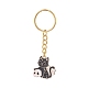 Porte-clés pendentif émail alliage thème halloween KEYC-JKC00436-2
