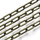 Unwelded Iron Paperclip Chains CH-S125-02E-AB-1