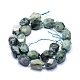 Natürliche myanmarische Jade / burmesische Jade-Perlenstränge G-G764-30-2