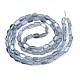 Electroplate Glass Beads Strands EGLA-S188-12-A02-2