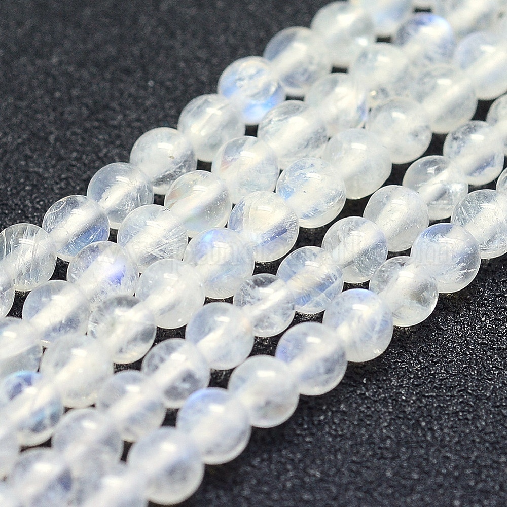 Wholesale Natural Rainbow Moonstone Beads Strands - Pandahall.com