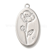 Латунные микро проложить кубического циркония подвески KK-U038-05P-11
