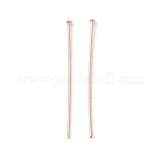 Латунные шпильки с плоской головкой KK-WH0058-03C-RG