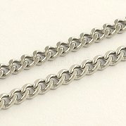 304 Stainless Steel Curb Chains CHS-R008-07