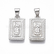 Латунные подвески KK-R133-047P-NF
