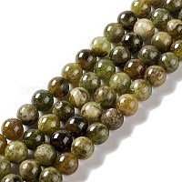 Natural Garnet Beads Strands, Faceted, Round, 4mm, Hole: 1mm, about  91pcs/strand, 15 inch(38.5cm)