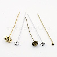 600Pcs 6 Colors Iron Flat Head Pins for Jewelry Making - ChinaGoods