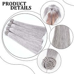 Decoraciones colgantes de la borla de poliéster&nbsp;LS-AJEW-WH0312-94