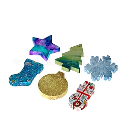 Moldes de colgantes de silicona de navidad&nbsp;DIY-Z005-11