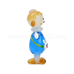 Decorazione fatta a mano per esposizione di ragazze in lampwork&nbsp;LAMP-Q005-01C