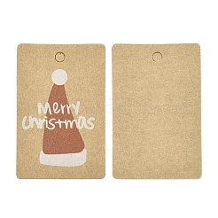 Étiquettes cadeaux en papier rectangle&nbsp;CDIS-L005-A04