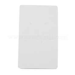 Papier Ohrring Display-Karten&nbsp;CDIS-WH0006-04A