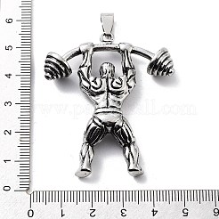 Pendente in lega stile tibetano&nbsp;TIBE-L012-038AS-07
