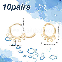 10 paio di risultati per orecchini a leva in ottone&nbsp;KK-BC0013-34