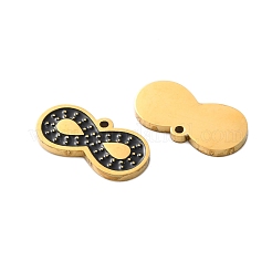 Ionenplattierung (IP) 304 Edelstahl Emaille Charms&nbsp;STAS-M102-50G