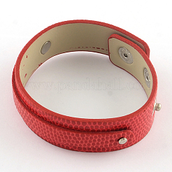 Bracciali elastici similpelle cavo&nbsp;WACH-S001-1C