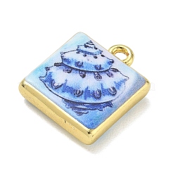 Pendentifs en laiton imprimés&nbsp;KK-CBAF4A6-01G-03