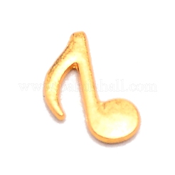 6 styles notes symbole alliage cabochons&nbsp;DIY-WH0258-69A